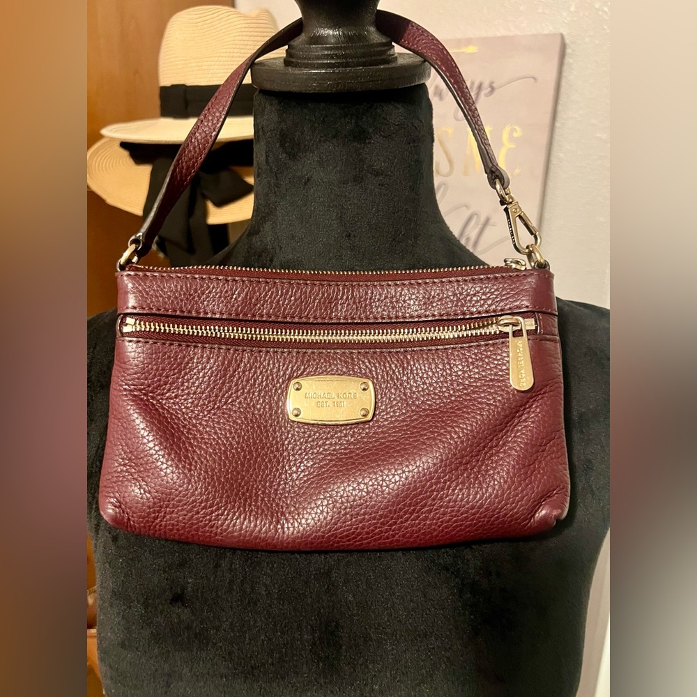 Michael Kors Pebbled Leather Shoulder Bag